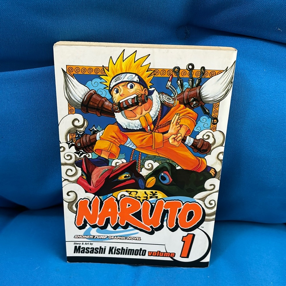 Naruto Volume 1 Shonen Jump Graphic NovelComic ByMusashiKishimato RatedTForTeens